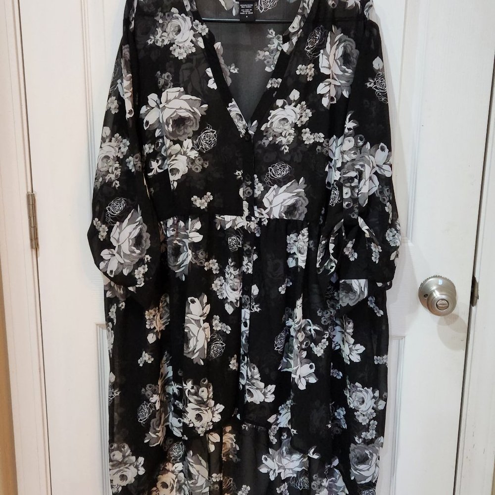 Torrid Floral Blouse
